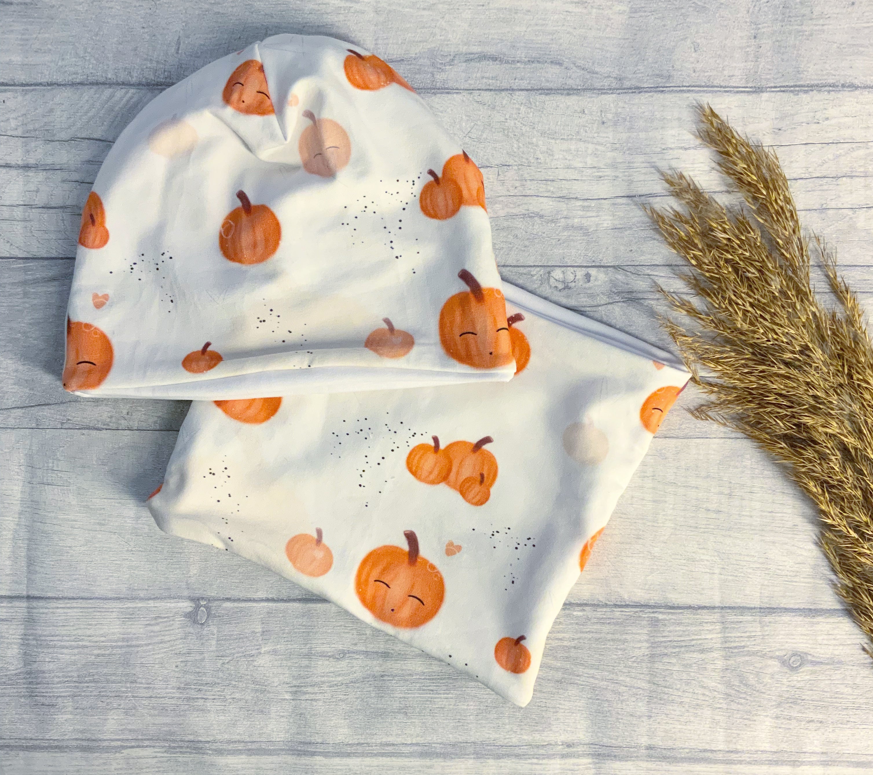 Kürbis Stoff Eigenproduktion Halloween